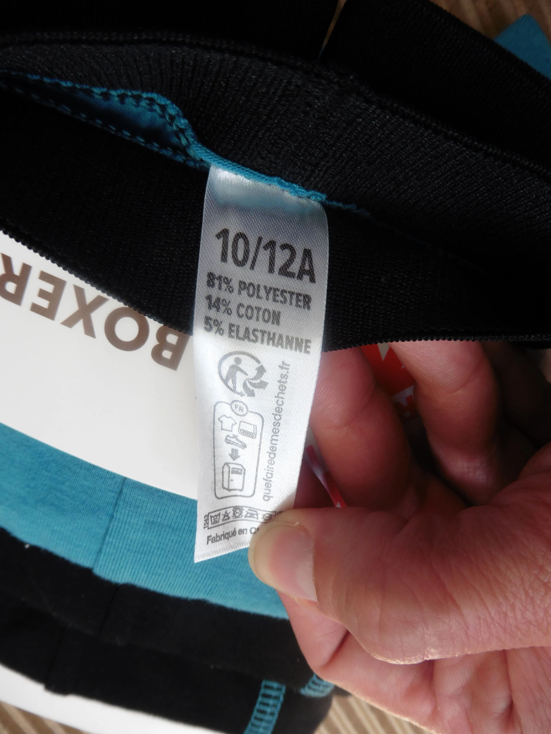 x3 pakketten van 3 boxers voor jongens van 10 jaar – photo 4